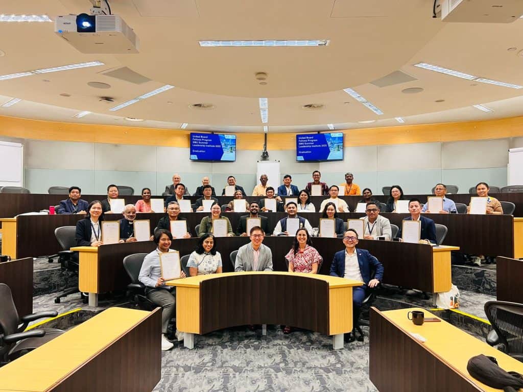 India - Salesian Institutions Participate in the United Board Fellows Programme 2025 at Singapore Management University