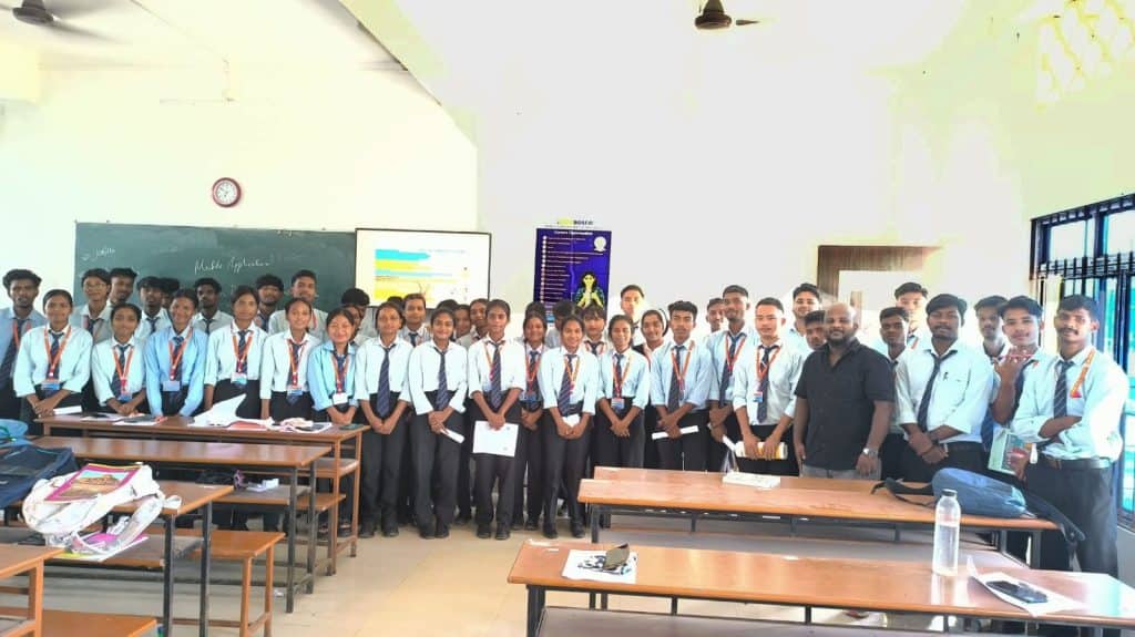 India - DBC Golaghat & AIDA – Don Bosco Job Placement Network (JPN) Hosts Employability Skilling Session to Empower Students for the Job Market