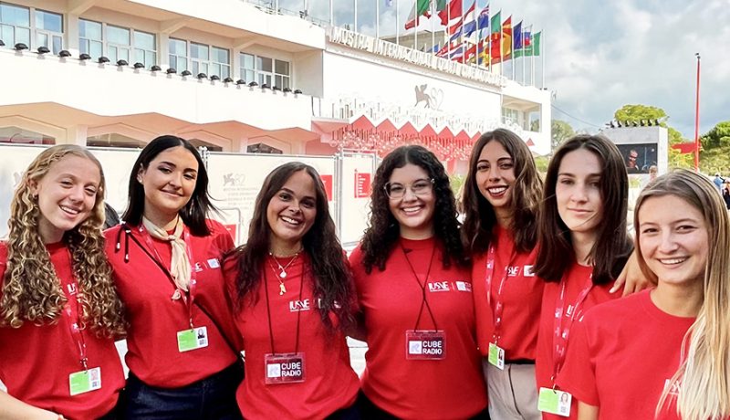 Cube Radio e Istituto Universitario Salesiano de Venezia (IUSVE) protagonisti alla 82ª Mostra Internazionale d’Arte Cinematografica di Venezia"