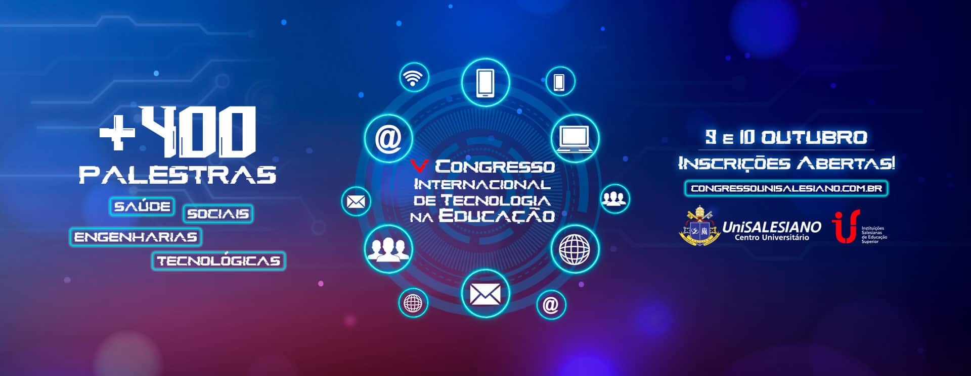 5º Congresso Internacional de Tecnologia na Educação Unisalesiano