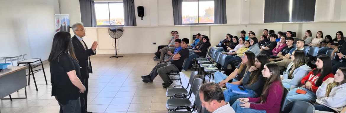 El día 15 de marzo de 2025, el Padre George Thadathil, coordinador de Instituciones Salesianas de Educación Superior (IUS), visitó la Obra de Don Bosco, Rodeo del Medio, Mendoza, Argentina. Primeramente, mantuvo una reunión con el P. José Cordera, y distintas autoridades del Nivel Superior de la Obra, la Tecnicatura y la Facultad Don Bosco.