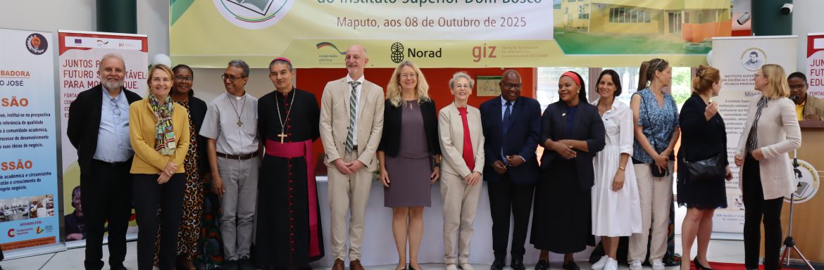 Mozambique – Inauguração do Edifício do Novo Centro de Recursos do Instituto Superior Dom Bosco (ISDB)