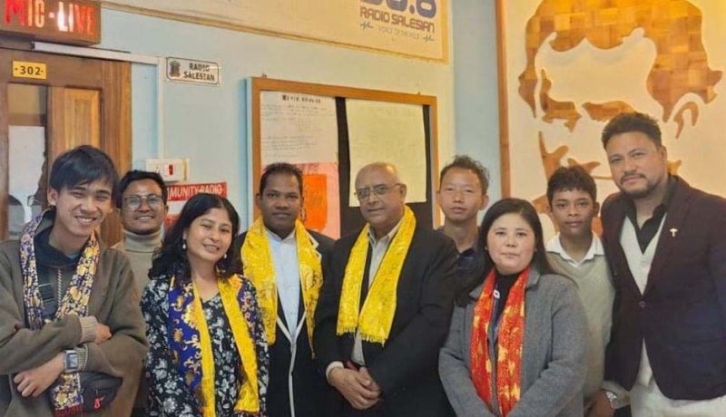 On 28 October, Salesian College in Sonada experienced a significant moment in its institutional journey, when the founder and Director of Radio Salesian, Fr C.M. Paul, officially announced the appointment of Fr Pritam Barla as the new Director of the community radio station.