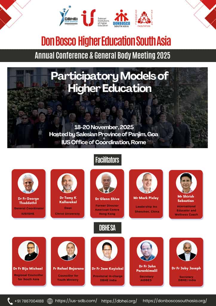 Don Bosco Higher Education South Asia - Annual Conference & General Body Meeting 2025