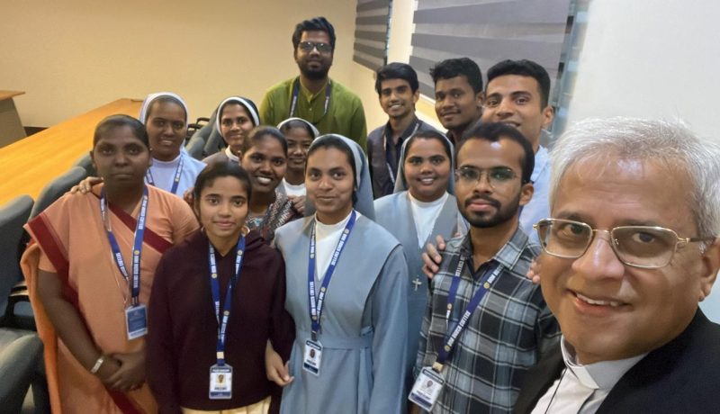 The institution, Don Bosco College, Bengaluru, had the privilege of hosting Rev. Dr. George Thadathil SDB, Head of the Salesian Institutions of Higher Education (IUS), Rome. His visit became a defining moment for the institution blending global vision, Salesian spirituality, and practical wisdom that resonated powerfully with faculty, students, and religious members.