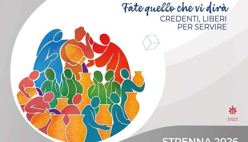 È stato scelto ed è ormai pubblico in rete il poster che accompagnerà la Strenna del Rettor Maggiore, Don Fabio Attard, per il 2026, espressione grafica di quel motto già reso noto ad agosto scorso: “FATE QUELLO CHE VI DIRÀ. Credenti, liberi per servire”. Di seguito riportiamo la spiegazione dell’immagine che compone il poster.