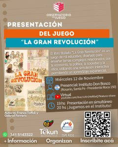 Banner Presentación juego La gran revolución