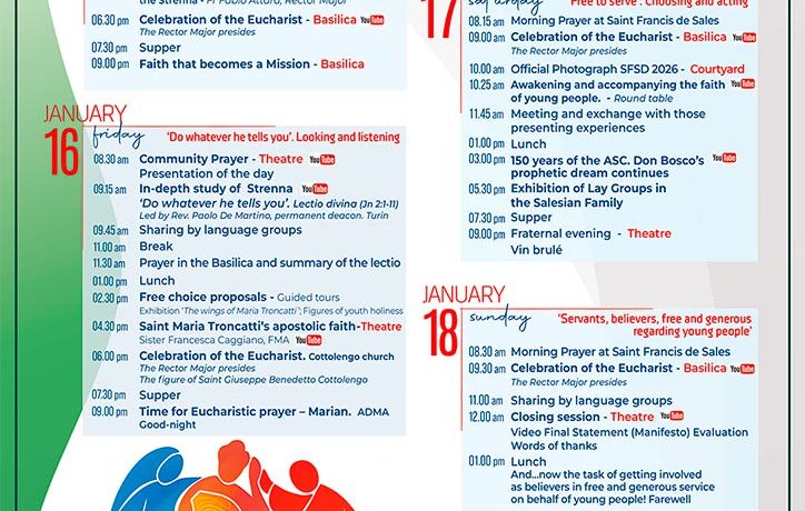 Salesian Family Spirituality Days 2026