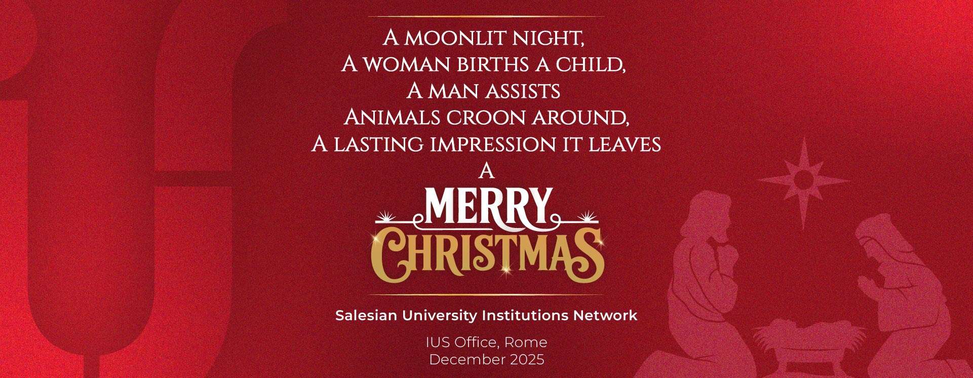 Salesian Higher Education Christmas Card 2025