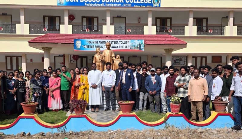 The institution, Don Bosco College, Narsipatnam, held its third Past Pupils’ Meeting on January 18, bringing together 70 registered alumni in a spirit of fellowship and renewed commitment to the institution's growth and service to society. The gathering reaffirmed the enduring bond between the college and its former students, highlighting alumni as partners in the college’s academic and social mission.