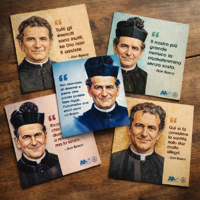Don Bosco sigue hablando hoy a través de una nueva serie de 20 pósteres en seis idiomas
