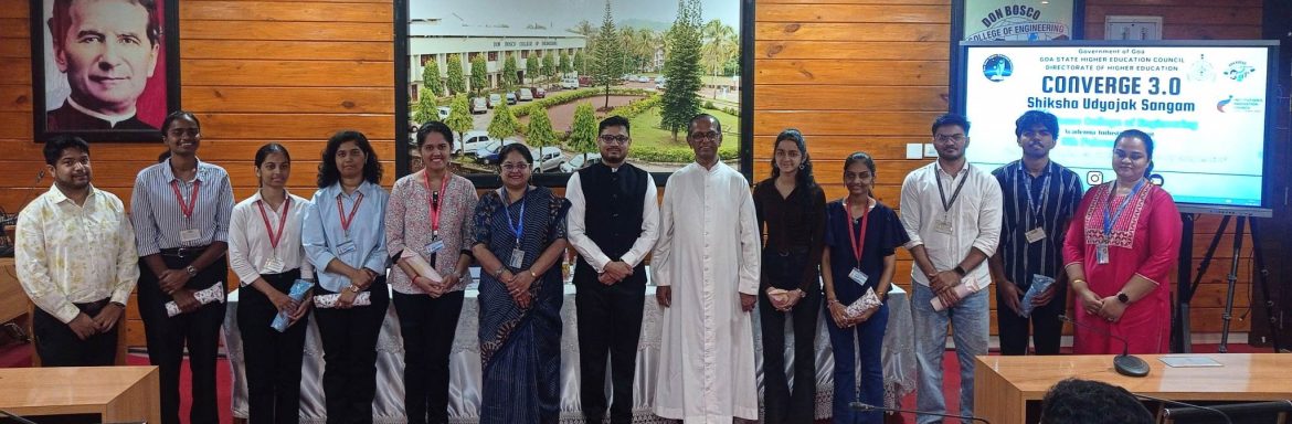Converge 3.0 at Don Bosco College of Engineering Strengthens Industry–Academia Collaboration for Future-Ready Engineers
