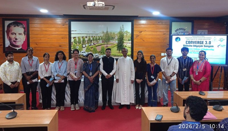 Converge 3.0 at Don Bosco College of Engineering Strengthens Industry–Academia Collaboration for Future-Ready Engineers