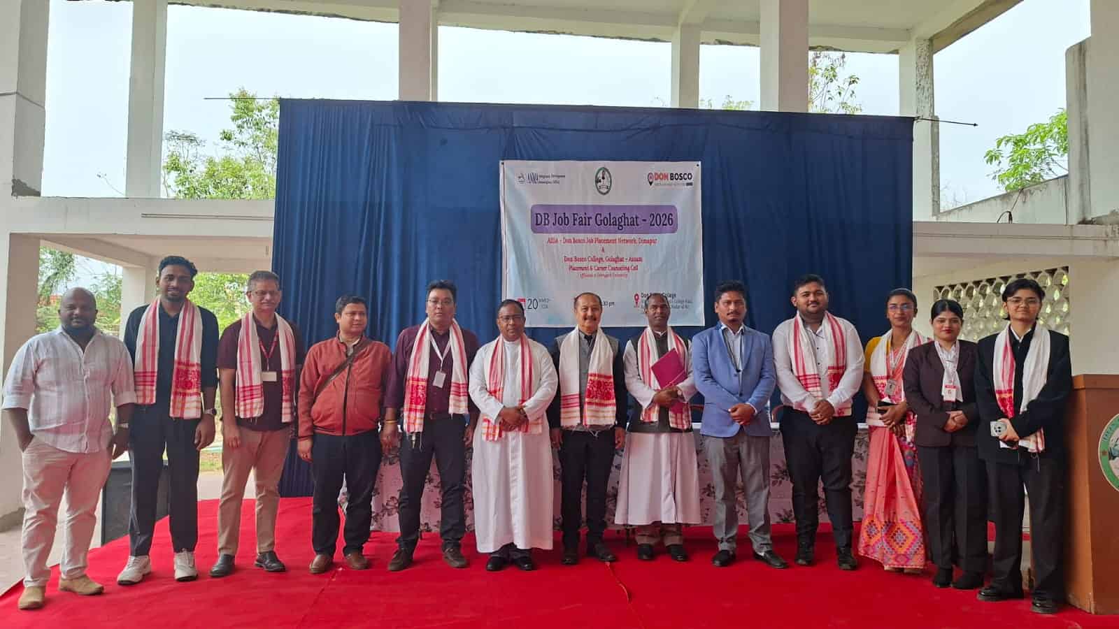 The ANMA Integrated Development Association (AIDA), Don Bosco Job Placement Network–Dimapur, in collaboration with Don Bosco College, Golaghat, organised a Career Expo and Job Fair that witnessed the participation of over 300 job seekers from across the region, offering a significant platform for employment opportunities and industry interaction.