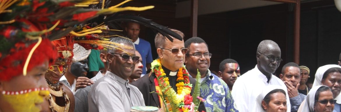 Rev. Fr. George Thadathil, General Coordinator of the Salesian Institutions of Higher Education, recently visited Don Bosco Simbu Technical College and Don Bosco Technological Institute, strengthening ties with the Salesian academic communities in Papua New Guinea.