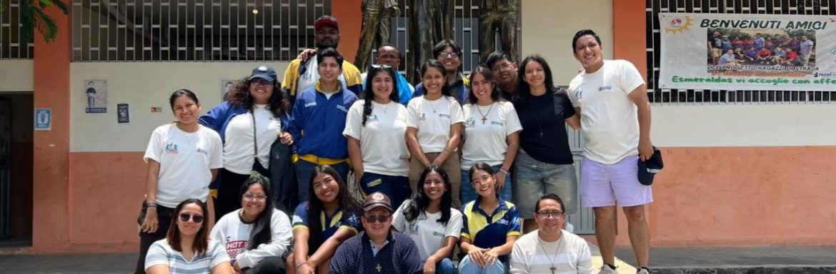 La Fundación Proyecto Salesiano Costa Norte vivió una de sus experiencias más significativas durante la reciente jornada de misiones, gracias a la presencia de 19 jóvenes misioneros de la Universidad Politécnica Salesiana (UPS) de Guayaquil, quienes llegaron con entusiasmo, alegría y un profundo sentido de compromiso para compartir su fe y vocación de servicio con niños, niñas, adolescentes y jóvenes de nuestros centros de referencia.