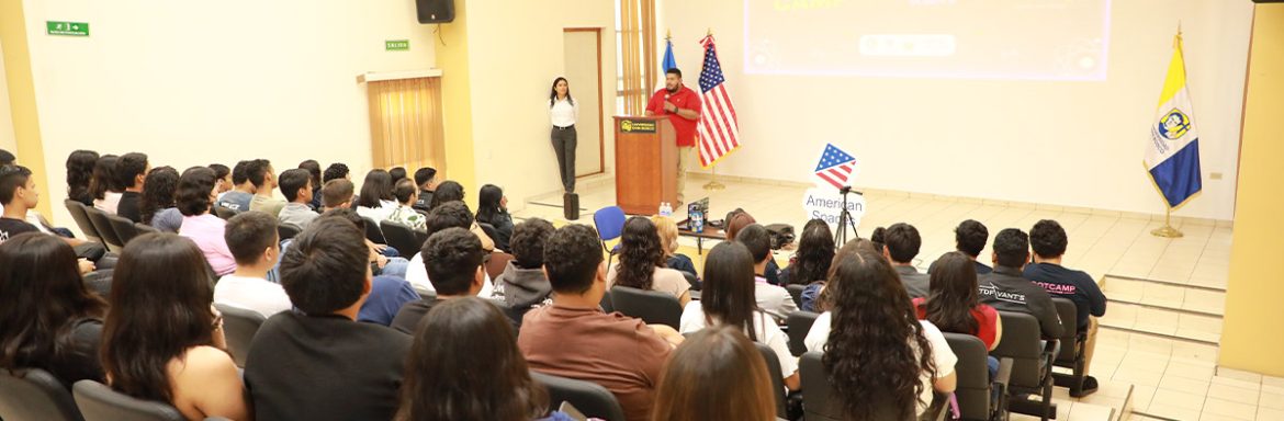 La Universidad Don Bosco inauguró la edición 2026 de los programas: Science Girl Camp, Aerodynamics Club y Coding Bootcamp, que forman parte de la sala científica American Space, una iniciativa impulsada por la Embajada de los Estados Unidos con más de 650 sedes en el mundo, siendo la UDB una de ellas desde el año 2010.
