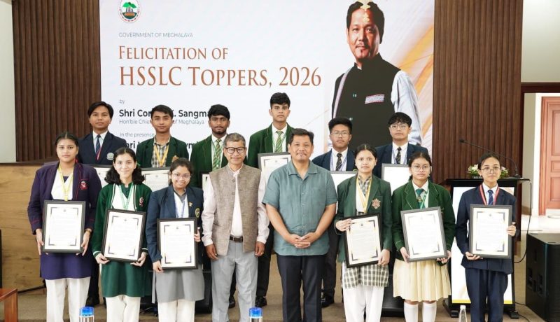 Two outstanding students from the Higher Secondary Section of Don Bosco College, Tura, were felicitated by the Government of Meghalaya for their exceptional performance in the Higher Secondary School Leaving Certificate (HSSLC) Examinations conducted by the Meghalaya Board of School Education (MBOSE).
