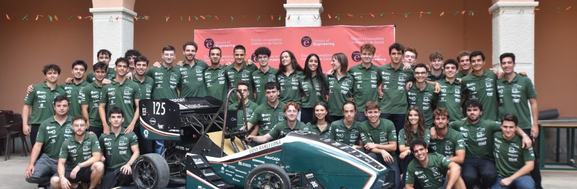 Para muchos estudiantes de ingeniería, la formación sigue día a día más allá de las aulas. En la Escuela Universitaria Salesiana de Sarrià esta máxima toma forma con su equipo de Formula Student, una competición internacional que desafía a universidades de todo el mundo a diseñar, construir y defender un monoplaza de competición desarrollado íntegramente por los propios estudiantes. EUSS Motorsport es el equipo de la universidad de los salesianos y este viernes ha presentado su nuevo monoplaza, el EM-06, que competirá en Montmeló y Francia.