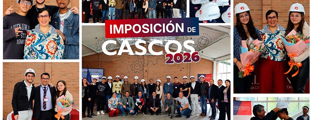 El 21 de agosto de 2026, en el Auditorio Luis Variara de la Fundación Universitaria Salesiana, se realizó la Ceremonia de Imposición de Cascos 2026, un acto simbólico que reunió a 12 estudiantes de últimos semestres de la Facultad de Ingeniería y que representa un paso significativo hacia el inicio de su práctica profesional.