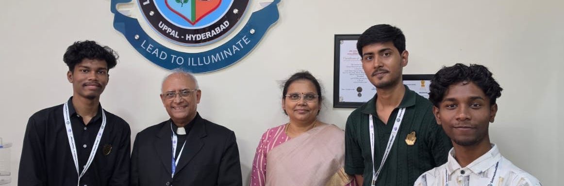 Salesian College (Autonomous), Siliguri, won top honours at the two-day International Seminar on Climate Change: Literary Ecologies, Environmental Psychology, Policy Deliberation and Media Activism, held on September 2 and 3 at Little Flower Degree College (Autonomous), Hyderabad. Fr. C. M. Paul, Vice Principal (Sciences), won the First Prize for Best Paper Presentation for his research paper, “From Local Environmental Action to Global Youth Climate Engagement: A Qualitative Case Study of the Don Bosco Green Alliance.” He received a certificate and a cash prize.