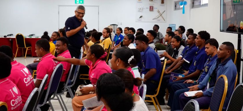 Don Bosco Technological Institute Takes Part in PNG Media Seminar Focused on Storytelling in the AI Age Session with Fr. Ambrose Pereira, sdb