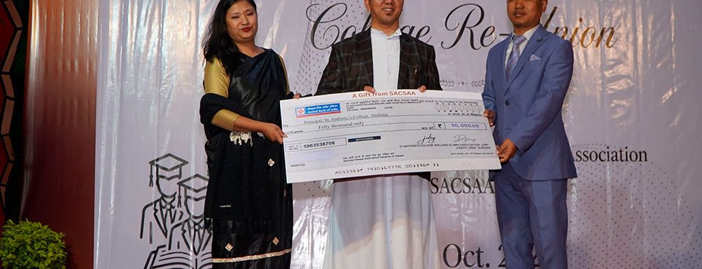More than 450 alumni, faculty members and staff of St. Anthony’s College, Shillong, gathered on Saturday for ALMA PULSE 2026, the annual alumni meet organised by the St. Anthony’s College Shillong Alumni Association (SACSAA). Held under the theme “Connect – Collaborate – Care,” the event aimed to strengthen alumni networks, rekindle friendships, and renew ties between the institution and its former students.