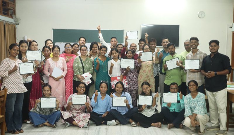The institution, Bosco Institute, in collaboration with the Inter Agency Group (IAG), conducted a five-day Training of Trainers (ToT) from October 9 to 13 to strengthen psychosocial support and mental health services for disaster-affected communities. The programme brought together 36 participants from more than 15 organisations, focusing on people affected by natural disasters, particularly recurring floods in Assam.